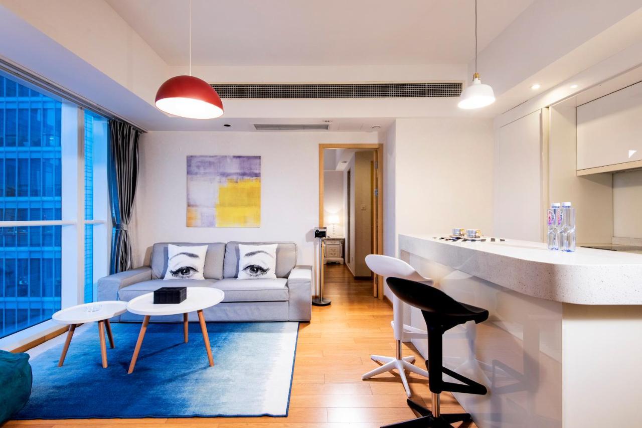 S6 Service Apartment（Chengdu Chunxi Road Taikoo Li Branch） Zewnętrze zdjęcie