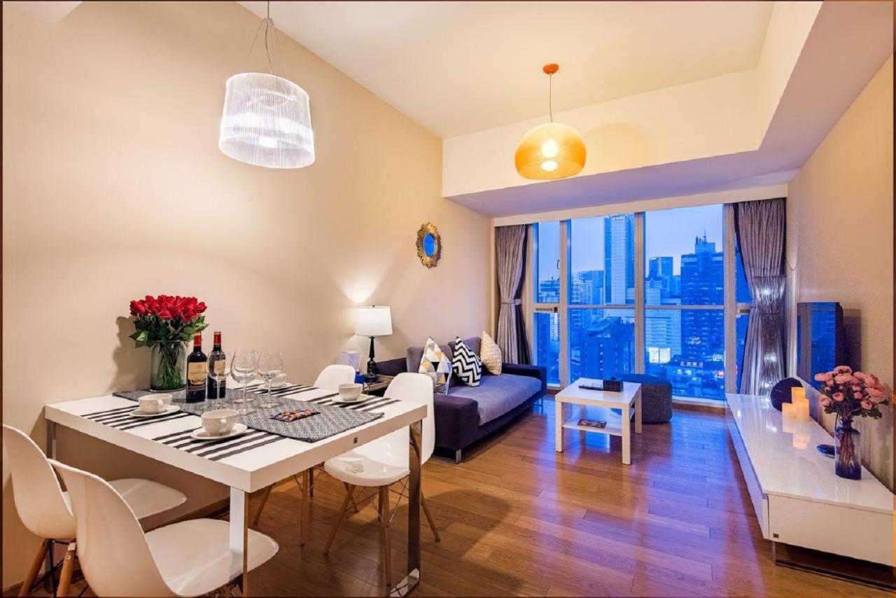 S6 Service Apartment（Chengdu Chunxi Road Taikoo Li Branch） Zewnętrze zdjęcie