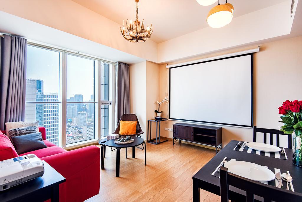 S6 Service Apartment（Chengdu Chunxi Road Taikoo Li Branch） Zewnętrze zdjęcie
