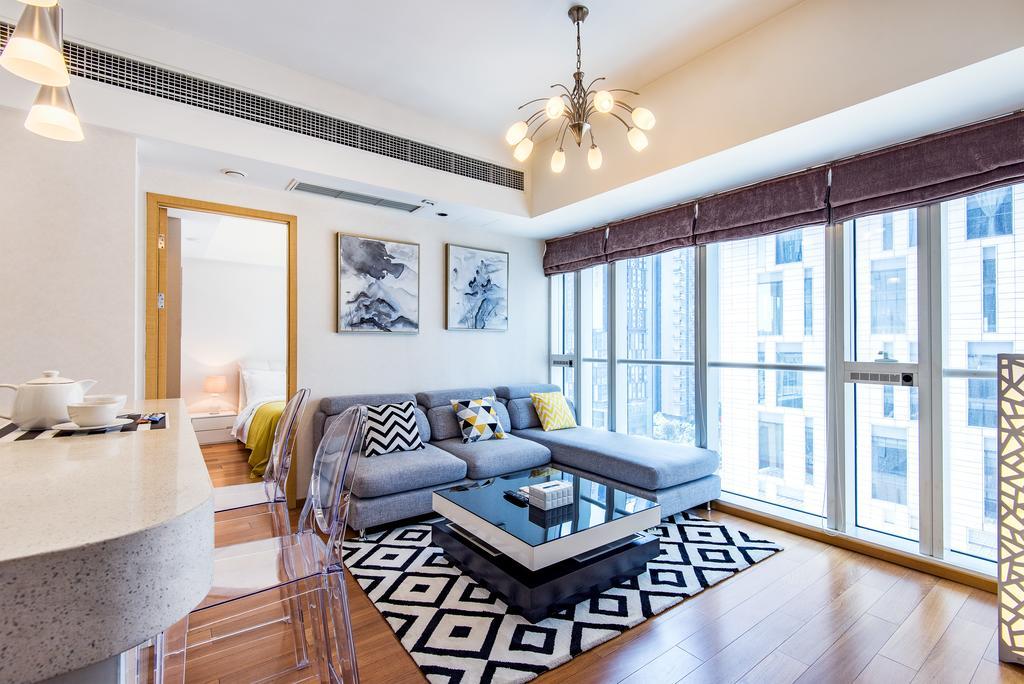 S6 Service Apartment（Chengdu Chunxi Road Taikoo Li Branch） Zewnętrze zdjęcie