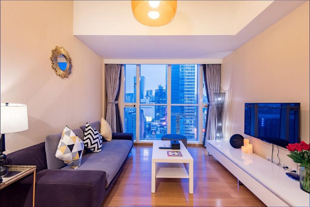 S6 Service Apartment（Chengdu Chunxi Road Taikoo Li Branch） Zewnętrze zdjęcie