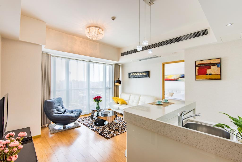 S6 Service Apartment（Chengdu Chunxi Road Taikoo Li Branch） Zewnętrze zdjęcie