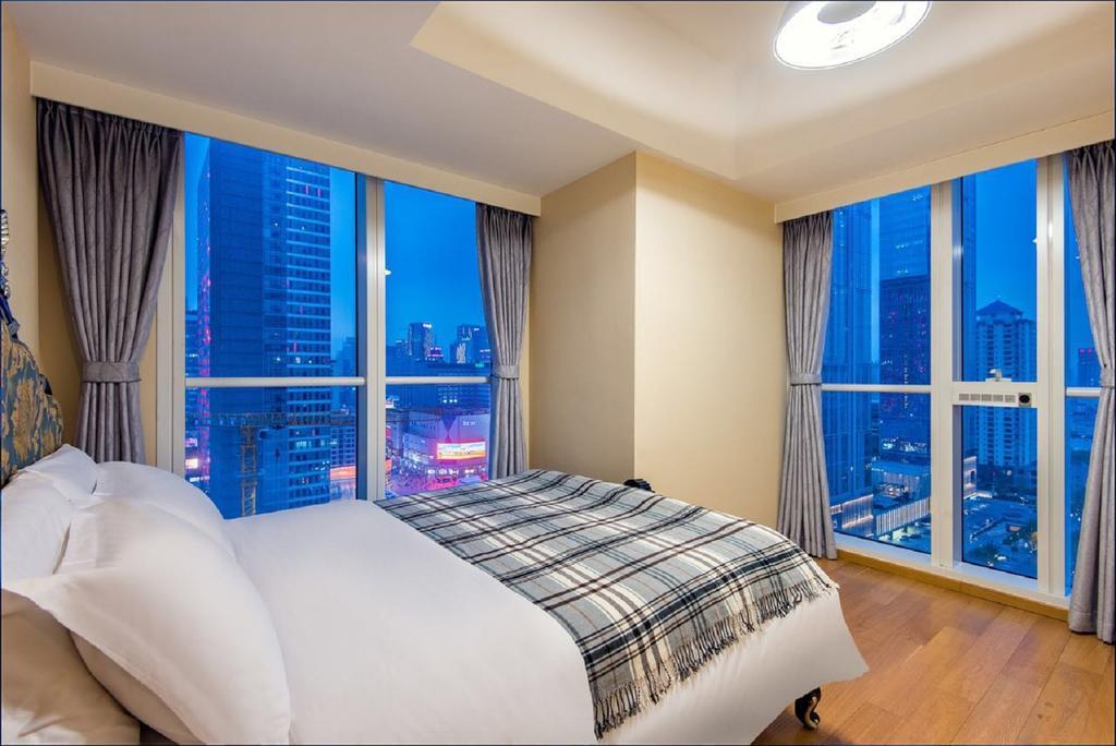 S6 Service Apartment（Chengdu Chunxi Road Taikoo Li Branch） Zewnętrze zdjęcie
