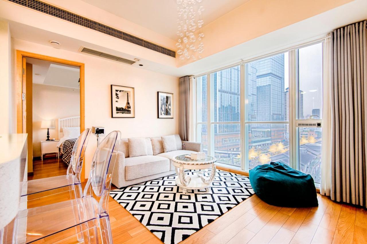 S6 Service Apartment（Chengdu Chunxi Road Taikoo Li Branch） Zewnętrze zdjęcie